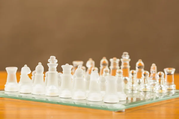 Chess glass start up game