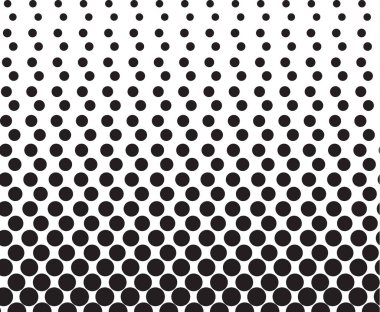 Siyah ve beyaz desenli soyut grafik