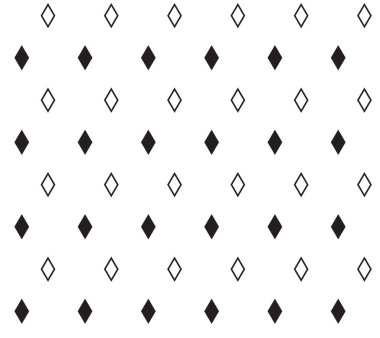 Siyah ve beyaz desenli soyut grafik