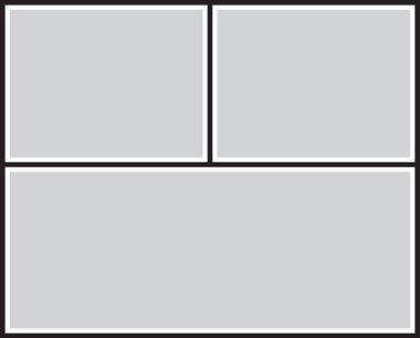 Fotoğraf, resim, fotoğraf kolajı yapbozu için vektör çerçevesi