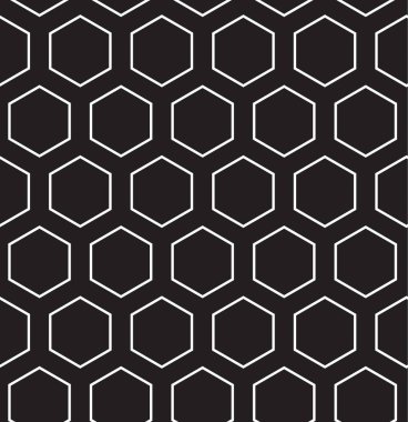 Siyah ve beyaz desenli soyut grafik