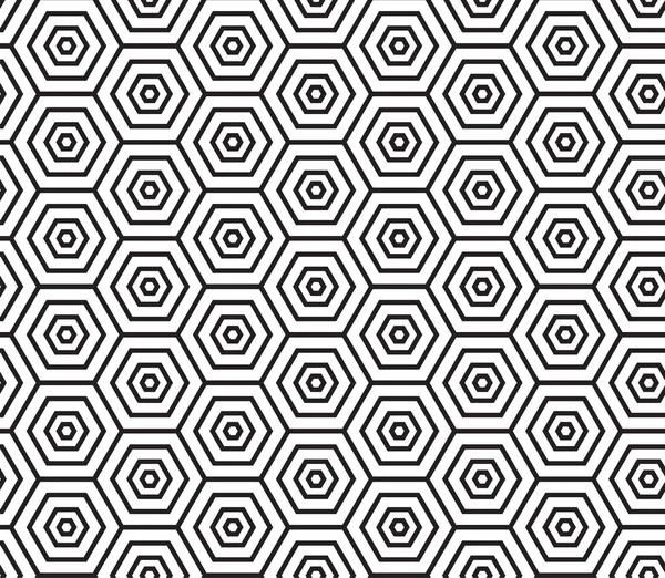 Siyah ve beyaz desenli geometrik soyut grafik