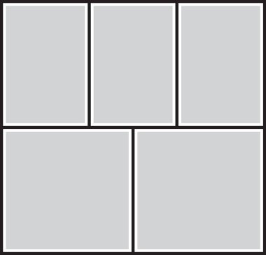 Fotoğraf ve resimler için vektör çerçevesi, fotoğraf kolajı, bulmaca