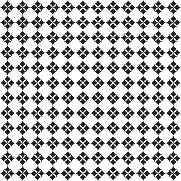 Modèle Noir Blanc Graphique Abstrait — Image vectorielle