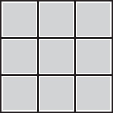 Fotoğraf ve resimler için vektör çerçevesi, fotoğraf kolajı, bulmaca