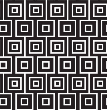 Siyah ve beyaz desenli soyut grafik