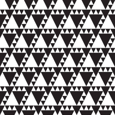 Siyah ve beyaz desenli soyut grafik