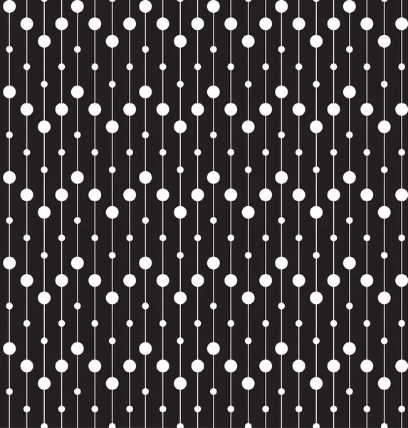 Black White Pattern Abstract Graphic — Stock Vector