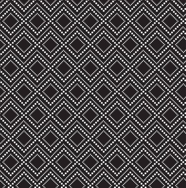 Siyah ve beyaz desenli soyut grafik