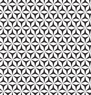 Siyah ve beyaz desenli soyut grafik