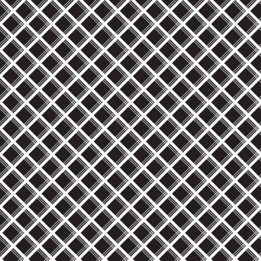 Siyah ve beyaz desenli geometrik soyut grafik