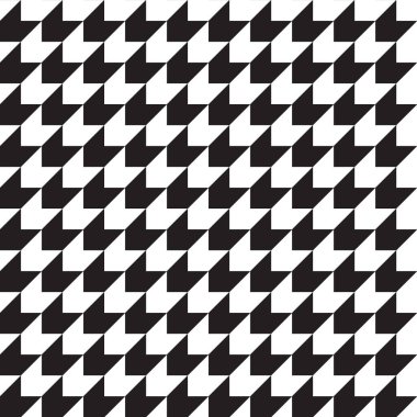 Siyah ve beyaz desenli geometrik soyut grafik