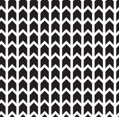 Siyah ve beyaz desenli geometrik soyut grafik