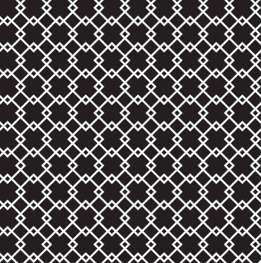 Siyah ve beyaz desenli geometrik soyut grafik