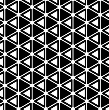 Siyah ve beyaz desenli geometrik soyut grafik