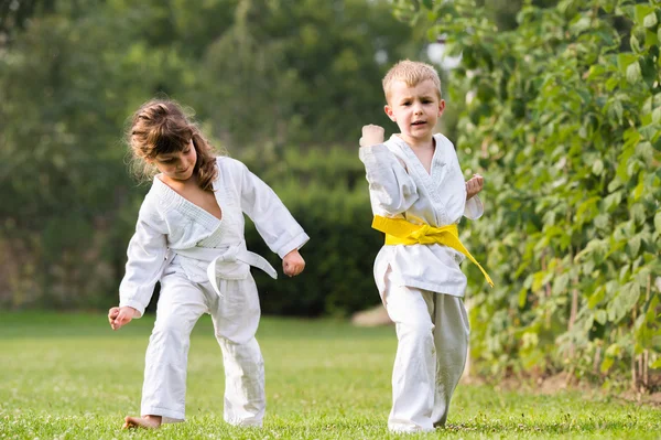 Karate kampsport — Stockfoto
