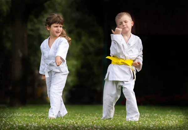 Bojové umění karate — Stock fotografie