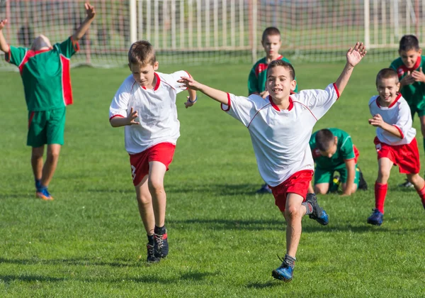 Kinderfußball — Stockfoto