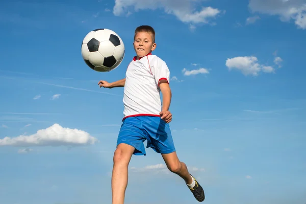 Çocuklar Futbolu — Stok fotoğraf