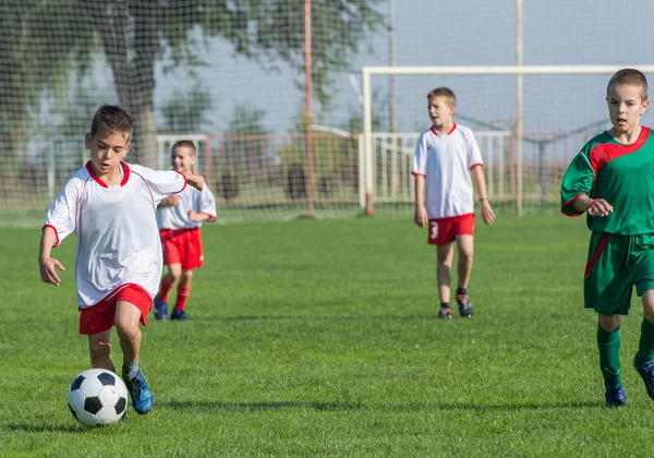 Niños Fútbol — Foto de Stock