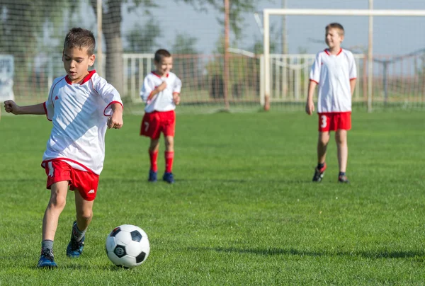 Dětský fotbal — Stock fotografie