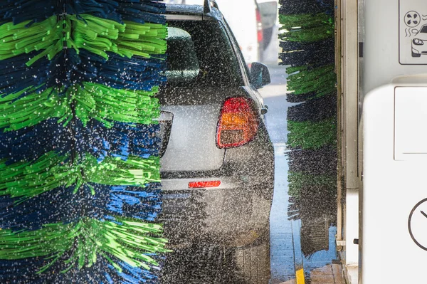 Lavagem de carro — Fotografia de Stock