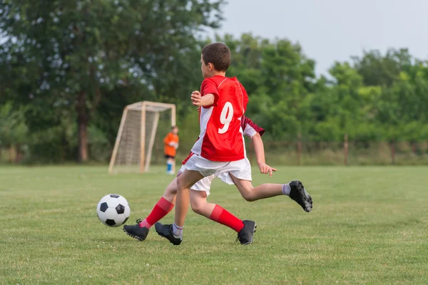 Çocuğun futbol — Stok fotoğraf