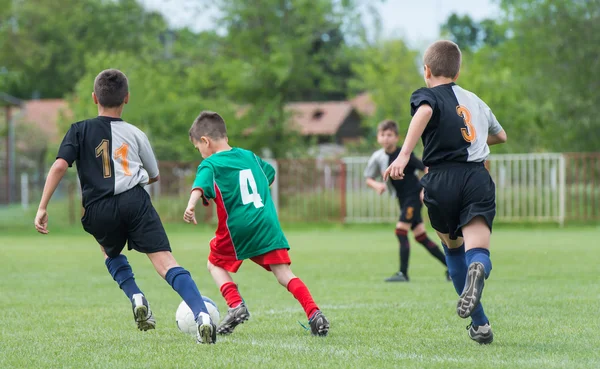 Çocuğun futbol — Stok fotoğraf