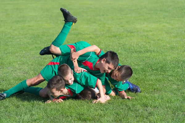 Niños Fútbol — Foto de Stock