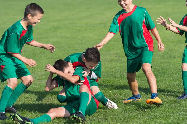 Çocuklar Futbolu — Stok fotoğraf