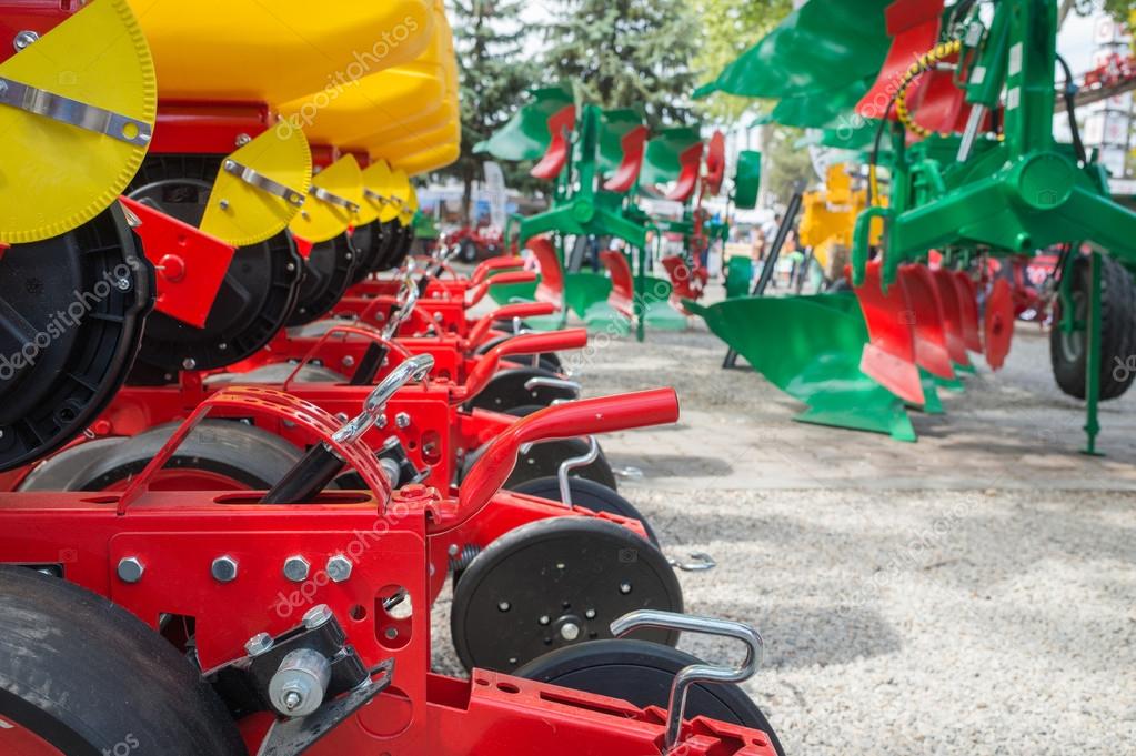 Agricultural machinery — Stock Photo © fotokostic 72825957