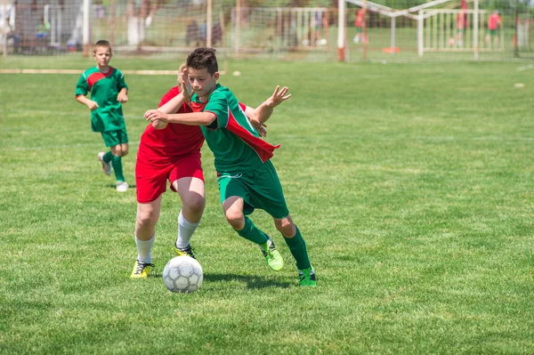 Niños Fútbol — Foto de Stock