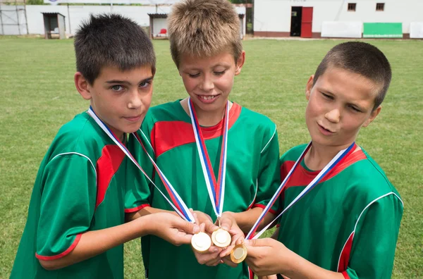 Kinderfußball — Stockfoto