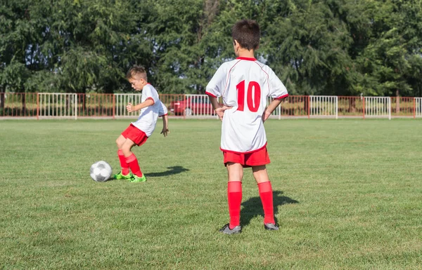 Niños Fútbol — Foto de Stock