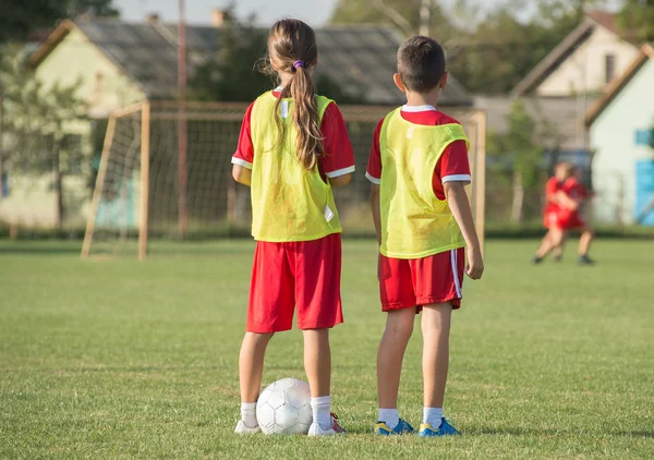 Kinderen Voetbal — Stockfoto