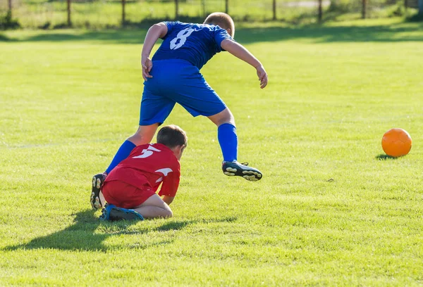 Futbolistas corriendo —  Fotos de Stock