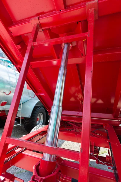 Close up of hydraulic pipe — Stock Photo, Image