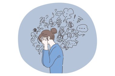 Baş ağrısı, depresyon, endişe kavramı