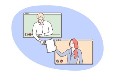 İş, video konferansı, dış kaynak kullanımı