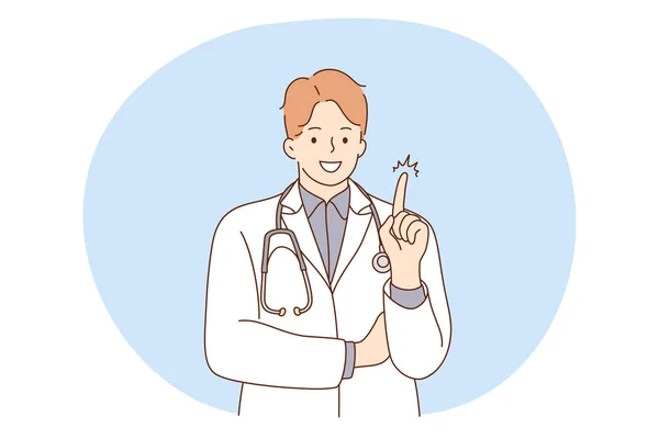 Médecin, médecine, soins de santé concéder — Image vectorielle