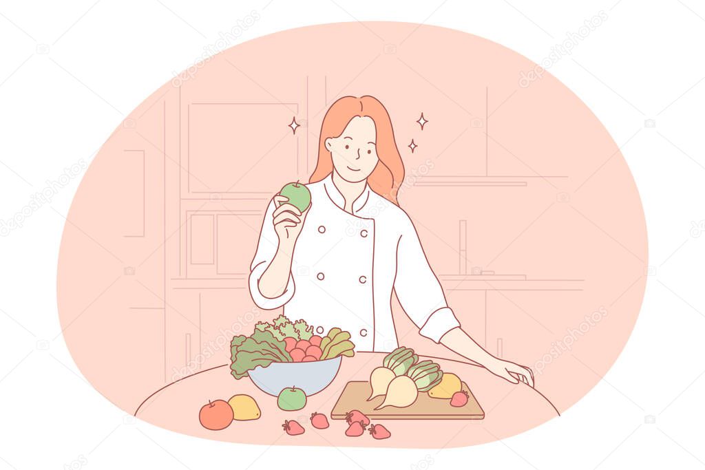 Gente, Servicio, Maestro., Fruta., Trabajos Imagen Vectorial de © little_prince #432328226 | Depositphotos Gente, Servicio, Maestro., Fruta., Trabajos Imagen Vectorial de © little_prince #432328226 | Depositphotos