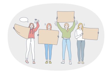 Gösteri, promosyon, reklam kavramı