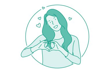 Duygularını ifade eden kadın