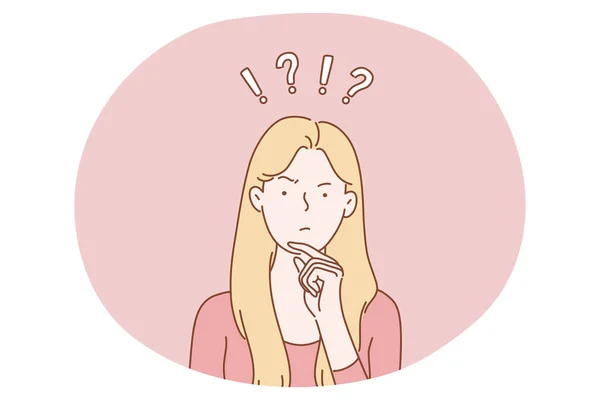 Hayal kırıklığı, şüphe, hiçbir fikrim yok.