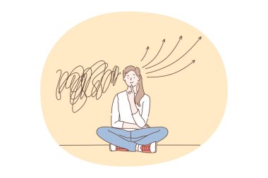 Seçim, karar, güven konsepti