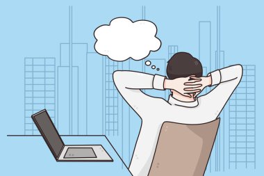 İş fikirleri, ofiste çalışmak, başlangıç konsepti