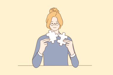 İş fikri, çözüm, strateji kavramı