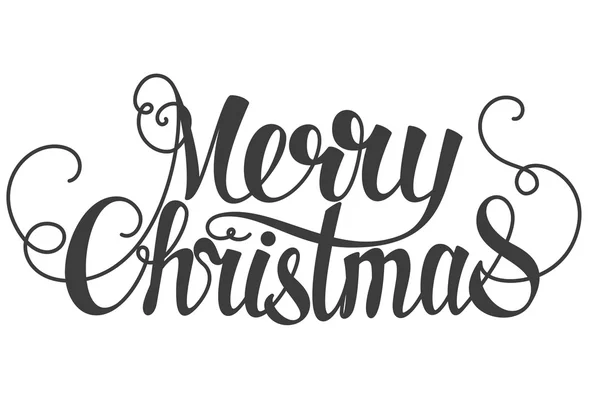 Veselé vánoce nápisy — Stockový vektor