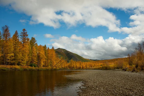 Russland Fernost Region Magadan Nebenflüsse Des Flusses Kolyma — Stockfoto