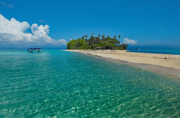 Isola Del Borneo Malesia Novembre 2018 Una Barca Diporto Leggera — Foto Stock